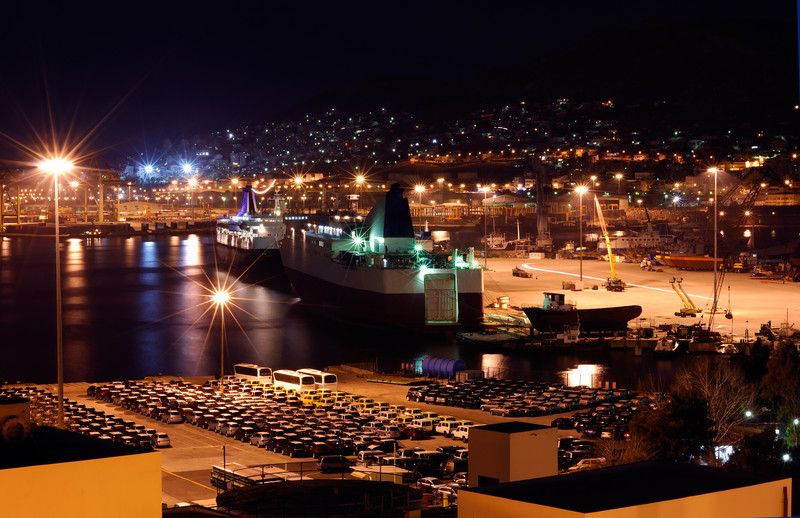 Greek port